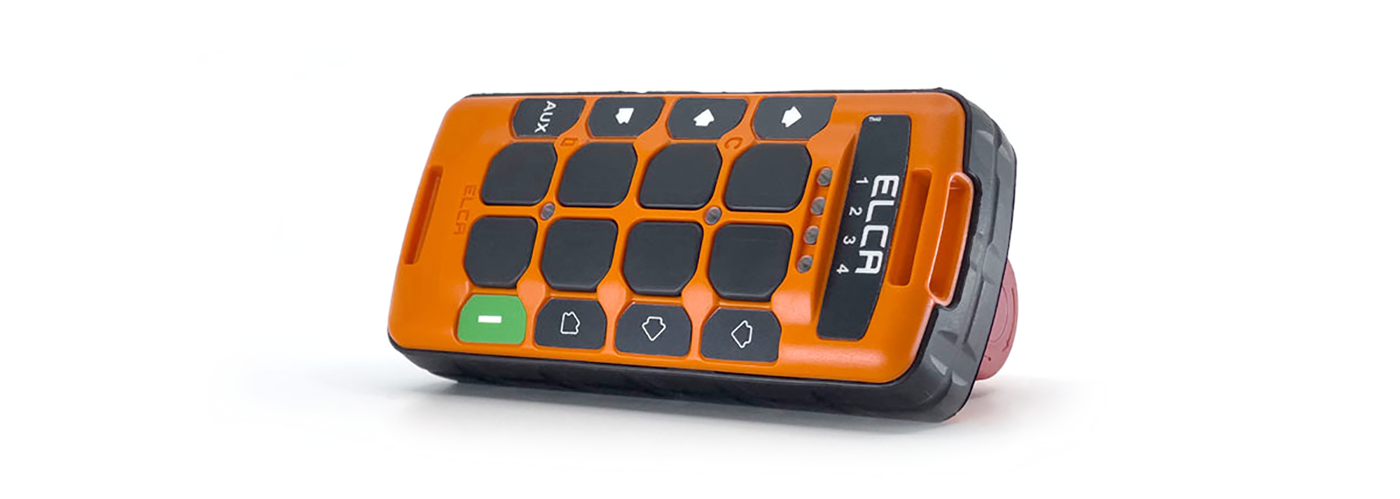 ELCA Radiocontrols - E1 Mini+ (plus) Compact Handheld Radiocontrol - CCS